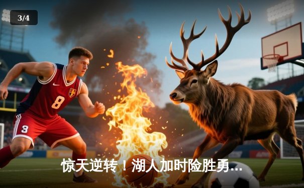 惊天逆转！湖人加时险胜勇士，詹姆斯狂砍三双锁定季后赛席位 - 3